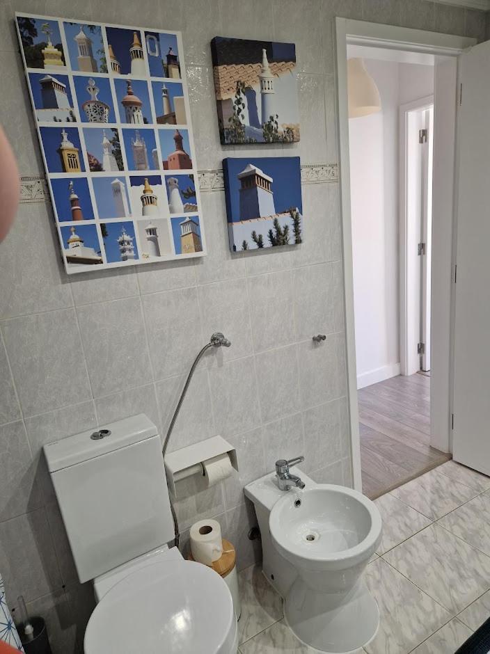 Apartamento T2 Palmeira Gale-Praia Da Gale Guia  Bagian luar foto